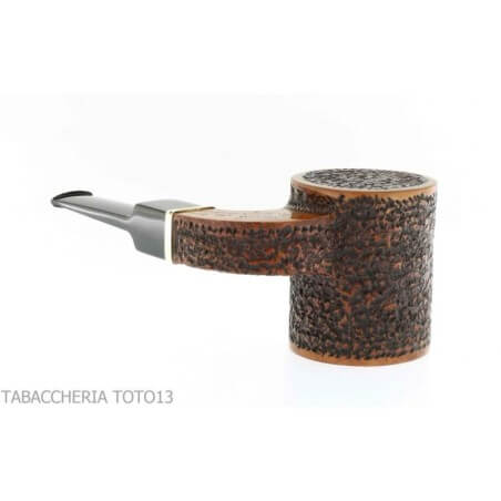 Ser Jacopo Insanus N.3 pipe poker avec torche latérale incurvée - Ser Jacopo Pipe