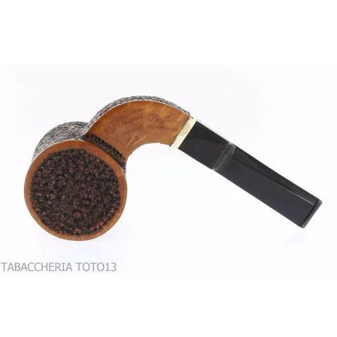 Ser Jacopo Insanus N.3 pipa poker con soplete lateral curvo - Pipas de Tabaco