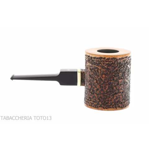 Ser Jacopo Insanus N.3 pipa poker con soplete lateral curvo - Pipas de Tabaco
