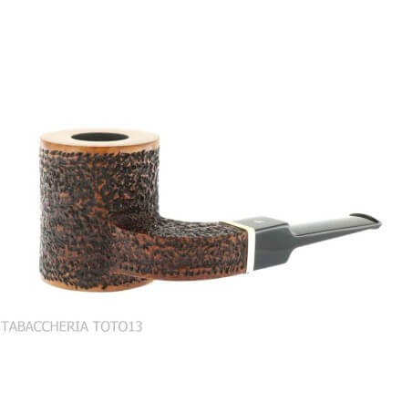 Ser Jacopo Insanus N.3 pipe poker avec torche latérale incurvée - Ser Jacopo Pipe