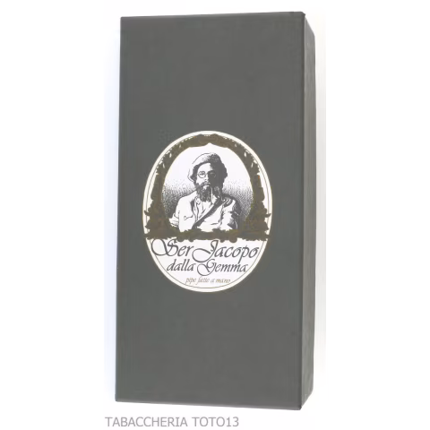Ser Jacopo Insanus N.3 pipa poker con soplete lateral curvo - Pipas de Tabaco