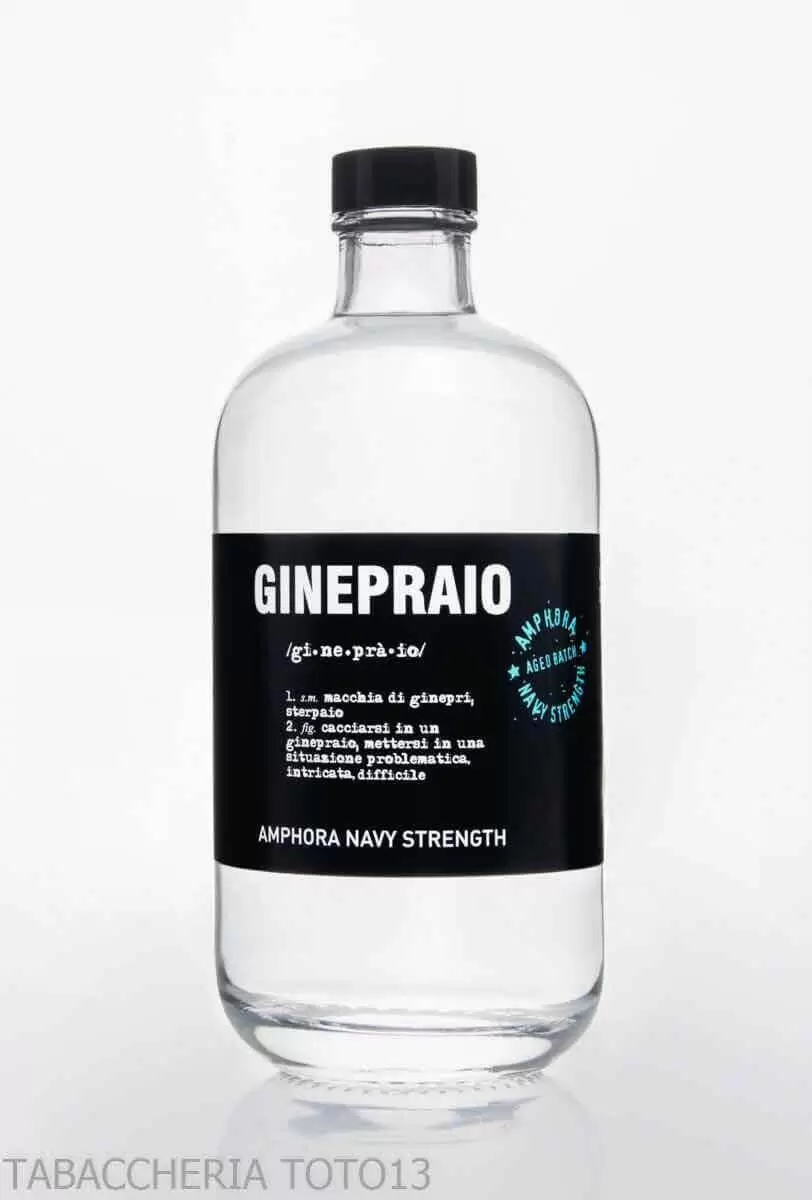 Ginepraio amphora Navy Strength organic gin dry | ottimo!! gin tuscan