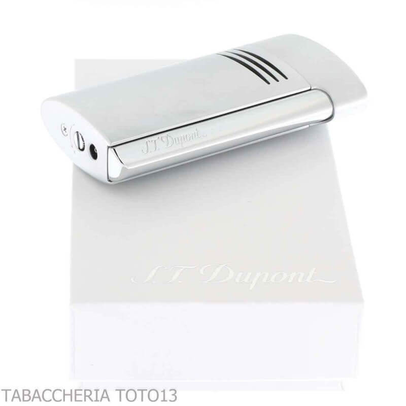 Accendino St Dupont megajet cromo spazzolato - S.t. Dupont