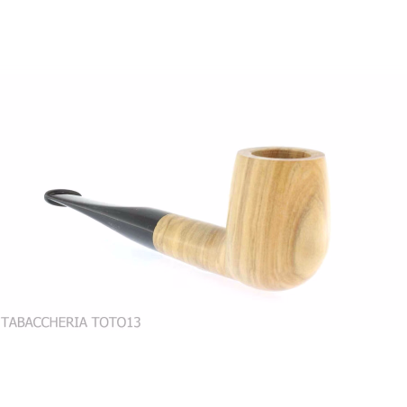 Aldo tubería Velani en la madera de oliva recta billar - Pipas de Tabaco
