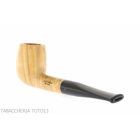 Aldo tubería Velani en la madera de oliva recta billar - Pipas de Tabaco
