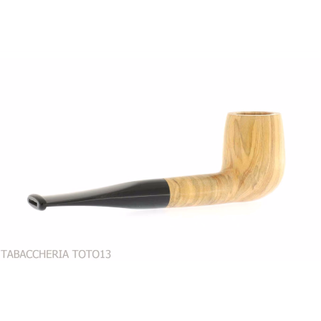 Aldo tubería Velani en la madera de oliva recta billar - Pipas de Tabaco