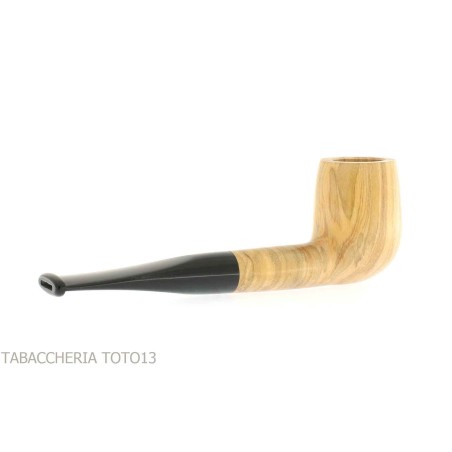 Aldo Velani pipe in the billiard straight olive wood - Tobacco Pipes - Olive wood