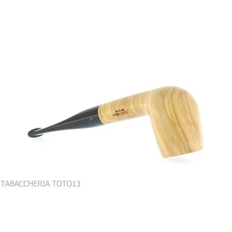 Aldo Velani pipe in the billiard straight olive wood - Tobacco Pipes - Olive wood