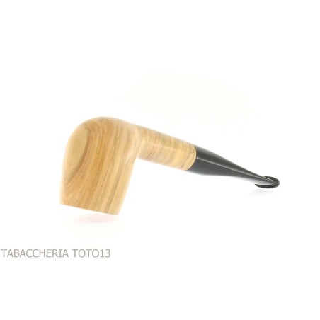 Aldo Velani pipe in the billiard straight olive wood - Tobacco Pipes - Olive wood