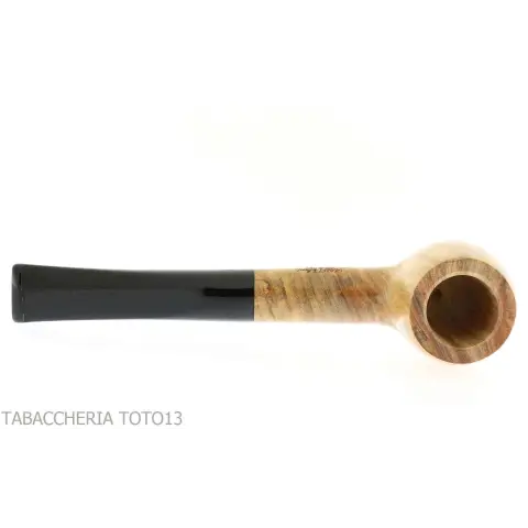 Aldo Velani forma billiard dritta in legno d'ulivo - Pipe