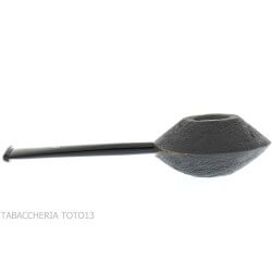 Kristiansen ufo shaped stand up pipe in sandblasted briar