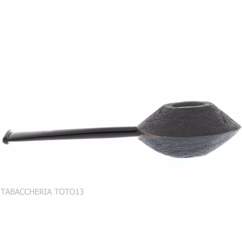 Kristiansen ufo shaped stand up pipe in sandblasted briar - Tobacco Pipes - Natural root