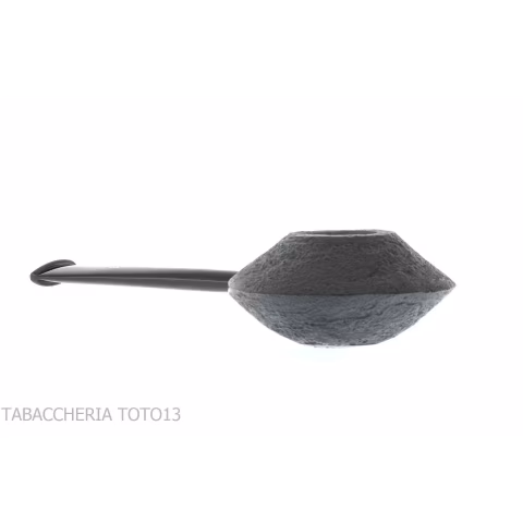Kristiansen ufo shaped stand up pipe in sandblasted briar - Tobacco Pipes - Natural root