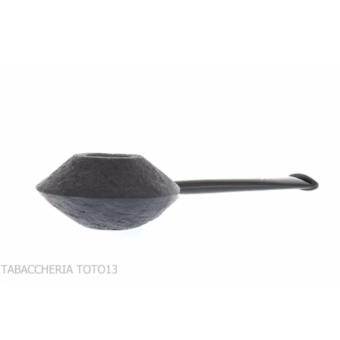 Kristiansen ufo shaped stand up pipe in sandblasted briar - Tobacco Pipes - Natural root