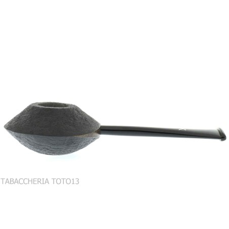 Kristiansen pipa vertical con forma de ovni en brezo pulido con chorro de arena - Pipas de Tabaco