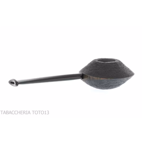 Kristiansen ufo shaped stand up pipe in sandblasted briar - Tobacco Pipes - Natural root