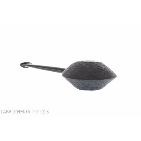 Kristiansen ufo shaped stand up pipe in sandblasted briar - Tobacco Pipes - Natural root