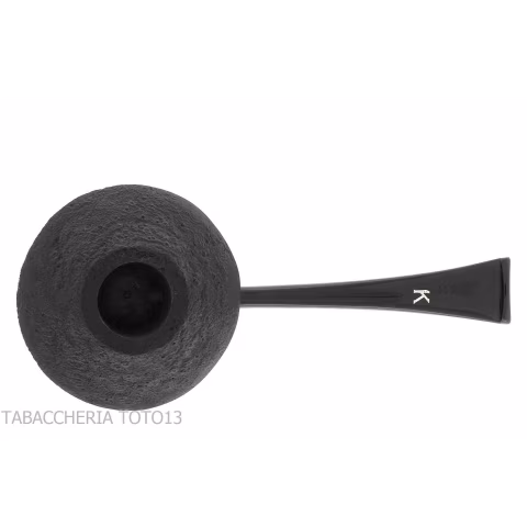 Kristiansen ufo shaped stand up pipe in sandblasted briar - Tobacco Pipes - Natural root