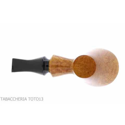 Kristiansen pipe form Dublin stand up in shiny natural briar - Tobacco Pipes - Natural root