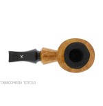 Kristiansen pipe form Dublin stand up in shiny natural briar - Tobacco Pipes - Natural root