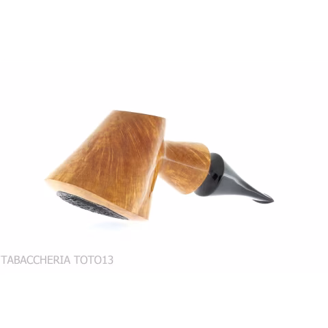 Kristiansen pipe form Dublin stand up in shiny natural briar - Tobacco Pipes - Natural root