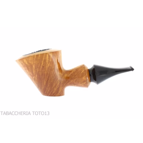 Kristiansen pipe form Dublin stand up in shiny natural briar - Tobacco Pipes - Natural root
