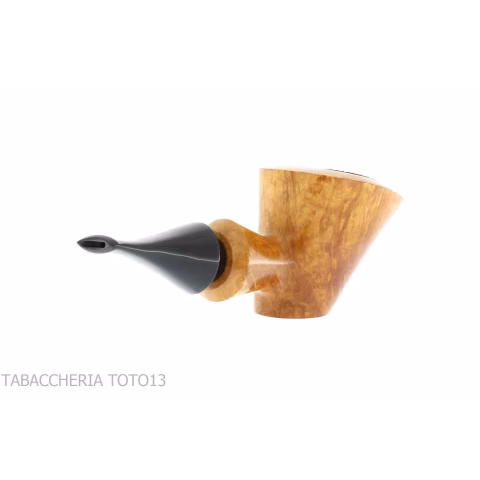 Kristiansen pipe form Dublin stand up in shiny natural briar - Tobacco Pipes - Natural root