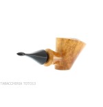 Kristiansen pipe de Dublin se lève dans une bruyère naturelle brillante - Pipe Pour le Tabac - Racine naturelle