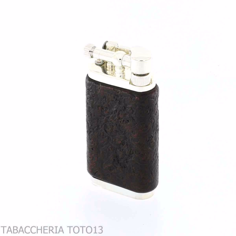 Encendedor de pipa Im Corona old boy cubierto de brezo pulido con chorro de arena de Savinelli - Alumbradores