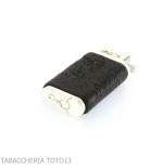 Pipe lighter Im Corona old boy covered in sandblasted briar by Savinelli - Lighters - Metal