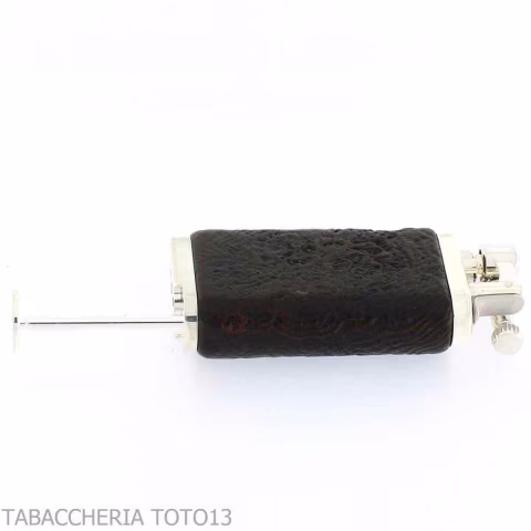 Briquet à pipe Im Corona old boy recouvert de bruyère sablée par Savinelli - Briquets - Métal
