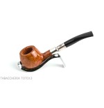 Shoe-shaped pipe holder in polished chromed metal - Accessories for tobacco pipes - Metal