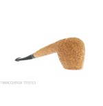 Kristiansen brandy shaped pipe in rustic briar - Tobacco Pipes - Natural root