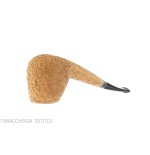 Kristiansen brandy shaped pipe in rustic briar - Tobacco Pipes - Natural root