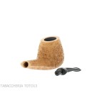 Pipe en forme de brandy Kristiansen en bruyère rustique - Pipe Pour le Tabac - Racine naturelle