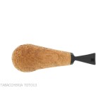 Kristiansen brandy shaped pipe in rustic briar - Tobacco Pipes - Natural root