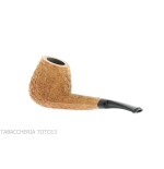 Pipe en forme de brandy Kristiansen en bruyère rustique - Pipe Pour le Tabac - Racine naturelle