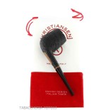 Kristiansen tobacco pipe billiard shape in sandblasted briar - Tobacco Pipes - Natural root