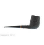 Kristiansen tobacco pipe billiard shape in sandblasted briar - Tobacco Pipes - Natural root