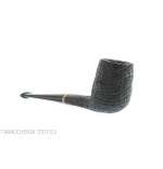 Kristiansen tobacco pipe billiard shape in sandblasted briar - Tobacco Pipes - Natural root