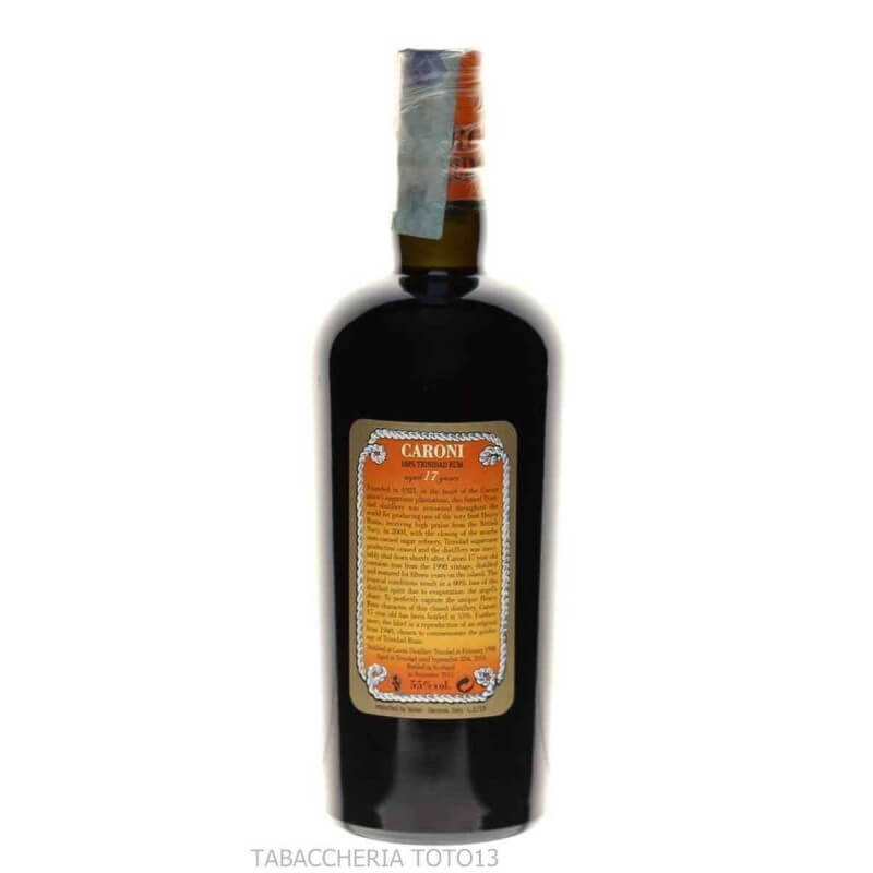 Caroni 17 Y.O. Trinidad Vol.55% Cl. 70 - Caroni Distillery