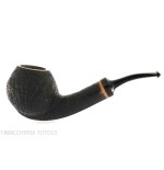 Pipe Kristiansen forme de bouteille courbée en bruyère sablée - Pipe Pour le Tabac - Racine naturelle