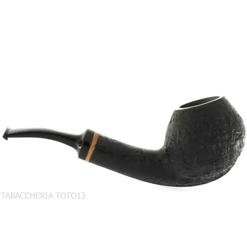 Kristiansen forma boccetta curva in radica sabbiata - Pipe