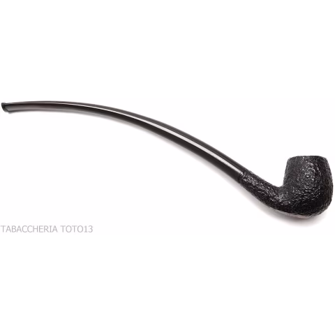 Savinelli Churchwarden Rusticated pipe model 601 - Tobacco Pipes - Natural root