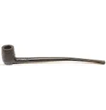 Savinelli Churchwarden Pipe rustique modèle 104 forme billard - Pipe Pour le Tabac - Racine naturelle