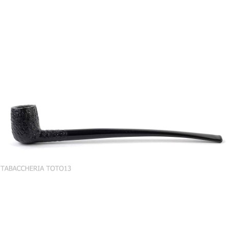 Savinelli Churchwarden Rustizierte Pfeife Modell 104 Billardform - Tabakpfeifen