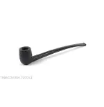 Savinelli Churchwarden Pipe rustique modèle 104 forme billard - Pipe Pour le Tabac - Racine naturelle