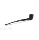Savinelli Churchwarden Rustizierte Pfeife Modell 104 Billardform - Tabakpfeifen