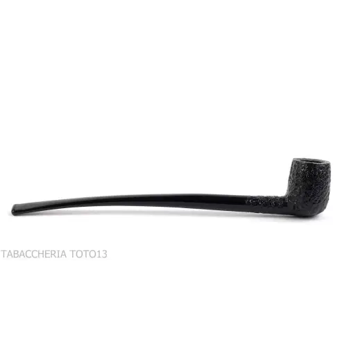 Savinelli Churchwarden Rustizierte Pfeife Modell 104 Billardform - Tabakpfeifen