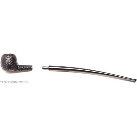 Savinelli Churchwarden Rusticated pipe model 202 Apple shape - Savinelli